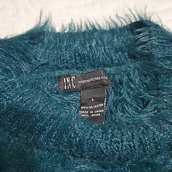 NWOT INC furry sweater - Picture 2 of 4